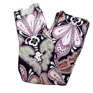 Zara‎ Woman's Medium Floral Flared Pants